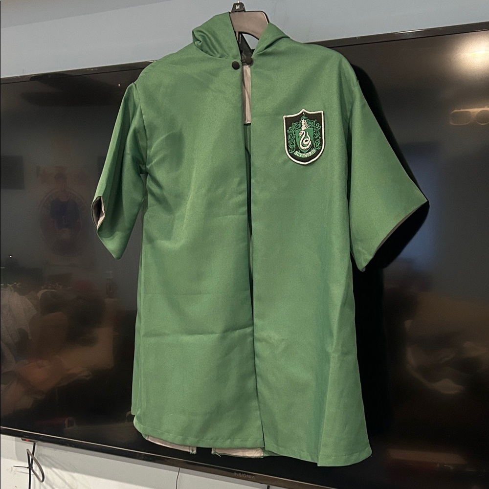 Kids Green Wizard Costume Robe